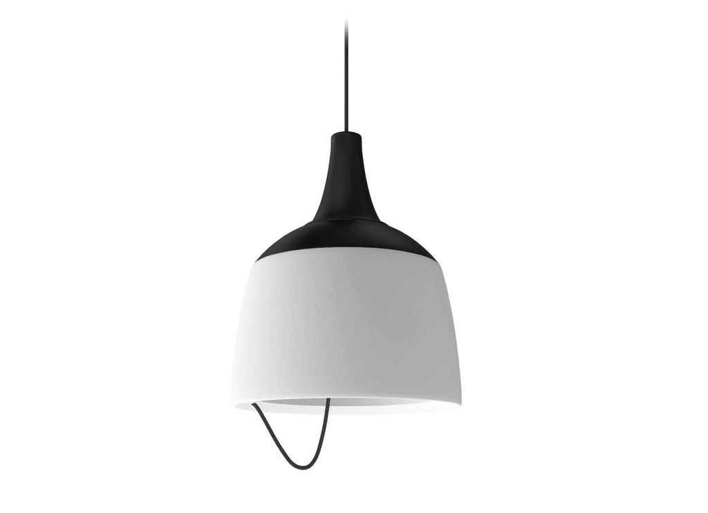 ROBIN 10621 | BARNA PENDANT PETITA - MATTE BLACK AND MATTE WHITE