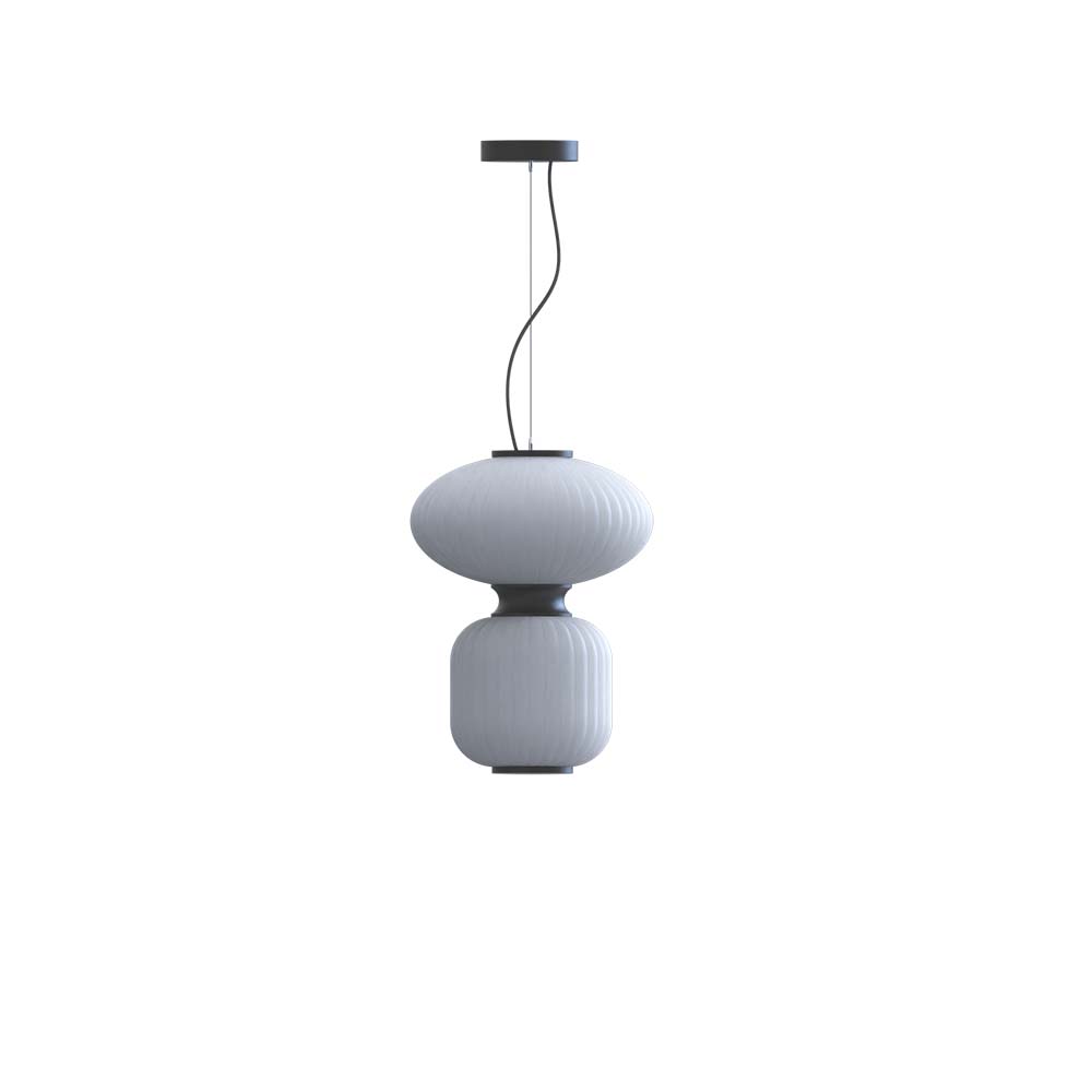 ROBIN 10669 | WHITEBERRY PENDANT GLOW - MATTE BLACK