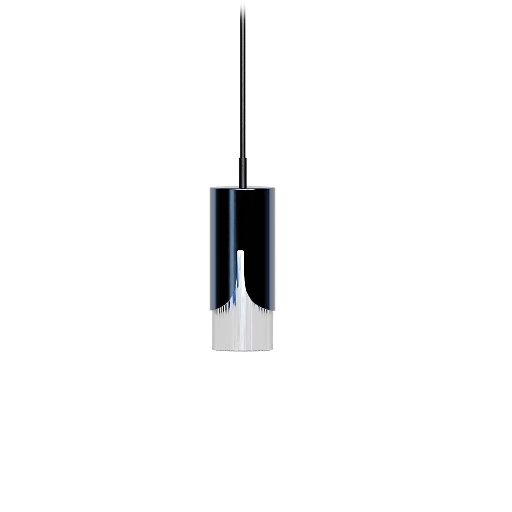 ROBIN 10966 | BISEL PENDANT S - METALIC BLUE