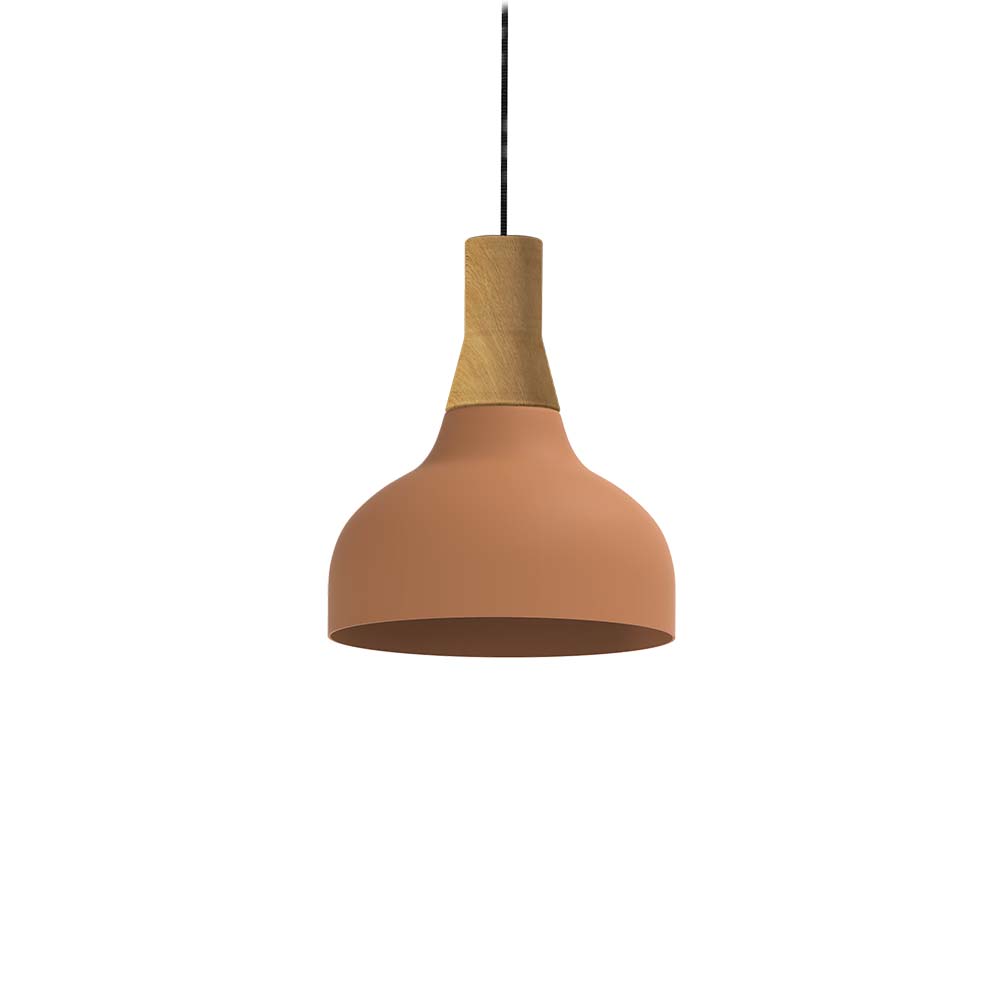ROBIN 09717 | REIKO PENDANT CONE - TERRACOTTA