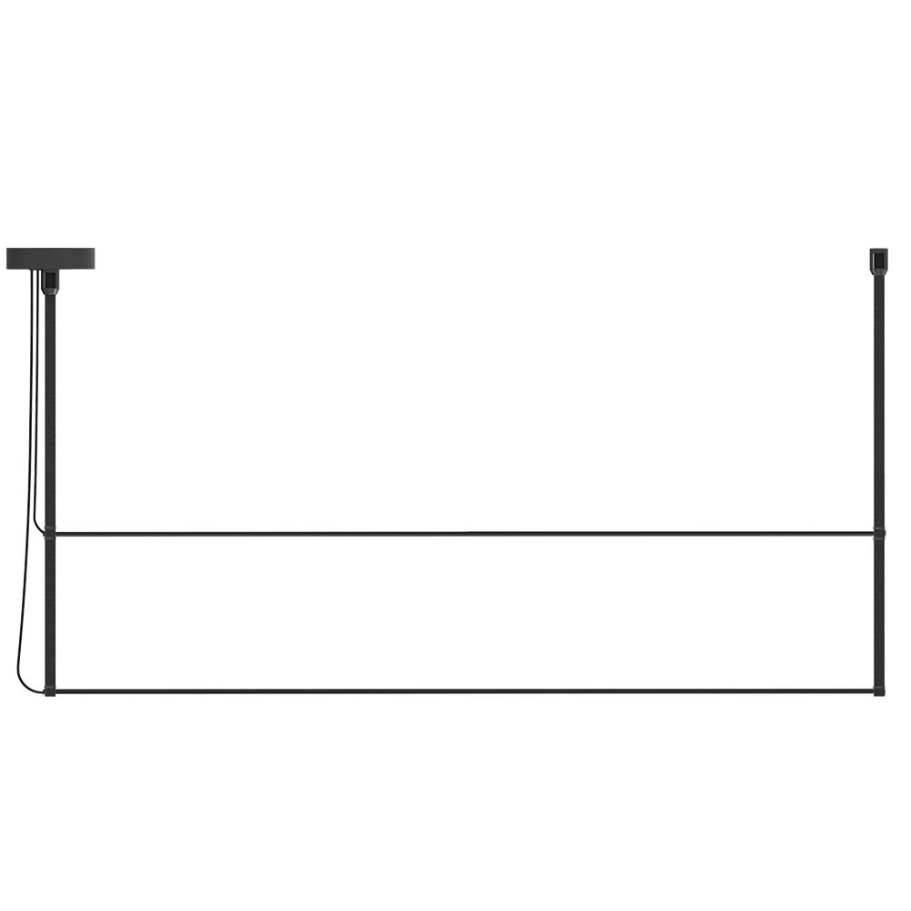 ROBIN 10430 | RENÉ PENDANT HORIZONTAL DUO 160 - MATTE BLACK