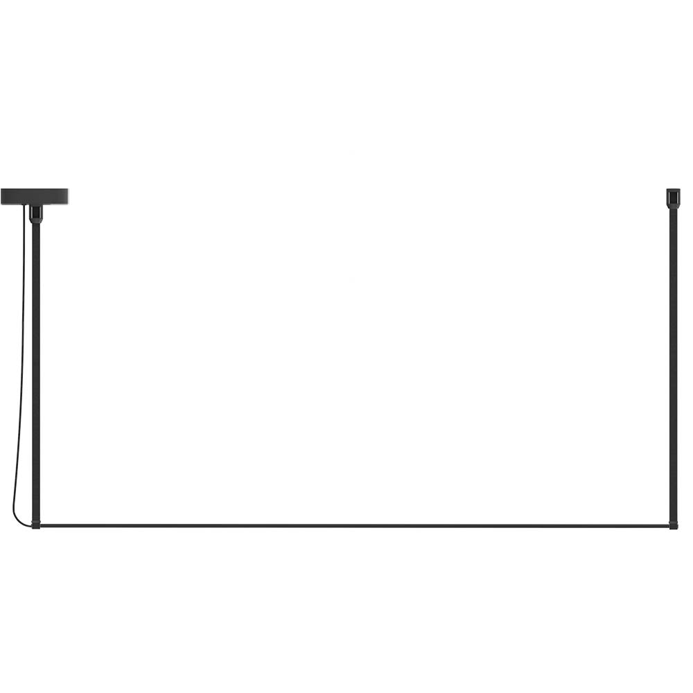 ROBIN 09601 | RENÉ PENDANT HORIZONTAL MONO 160 - MATTE BLACK