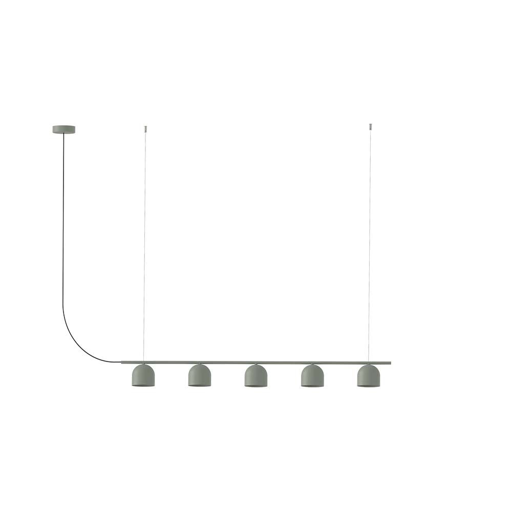 ROBIN 10300 | RIO PENDANT CHANDELIER LINEAR 9 - GREEN