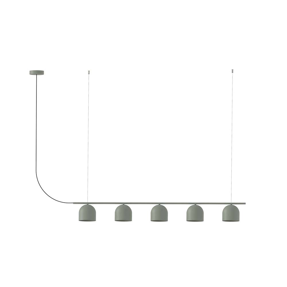 ROBIN 09144 | RIO PENDANT CHANDELIER LINEAR 5 - GREEN