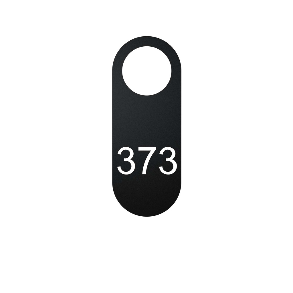 ROBIN 11451 | BLINK WALL SIGNAGE TAG - MATTE BLACK