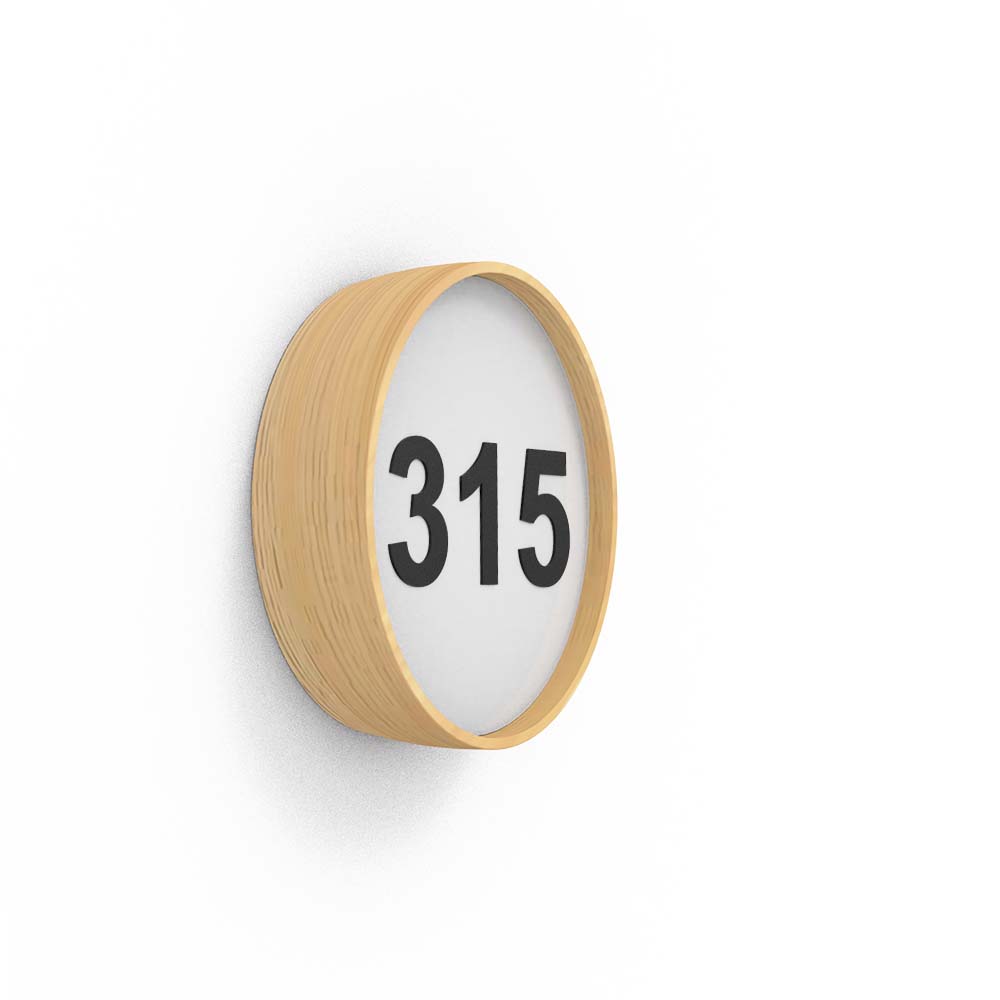 ROBIN 11529 | BLOOM WALL CEILING SIGNAGE SYMBOL - MATTE BLACK