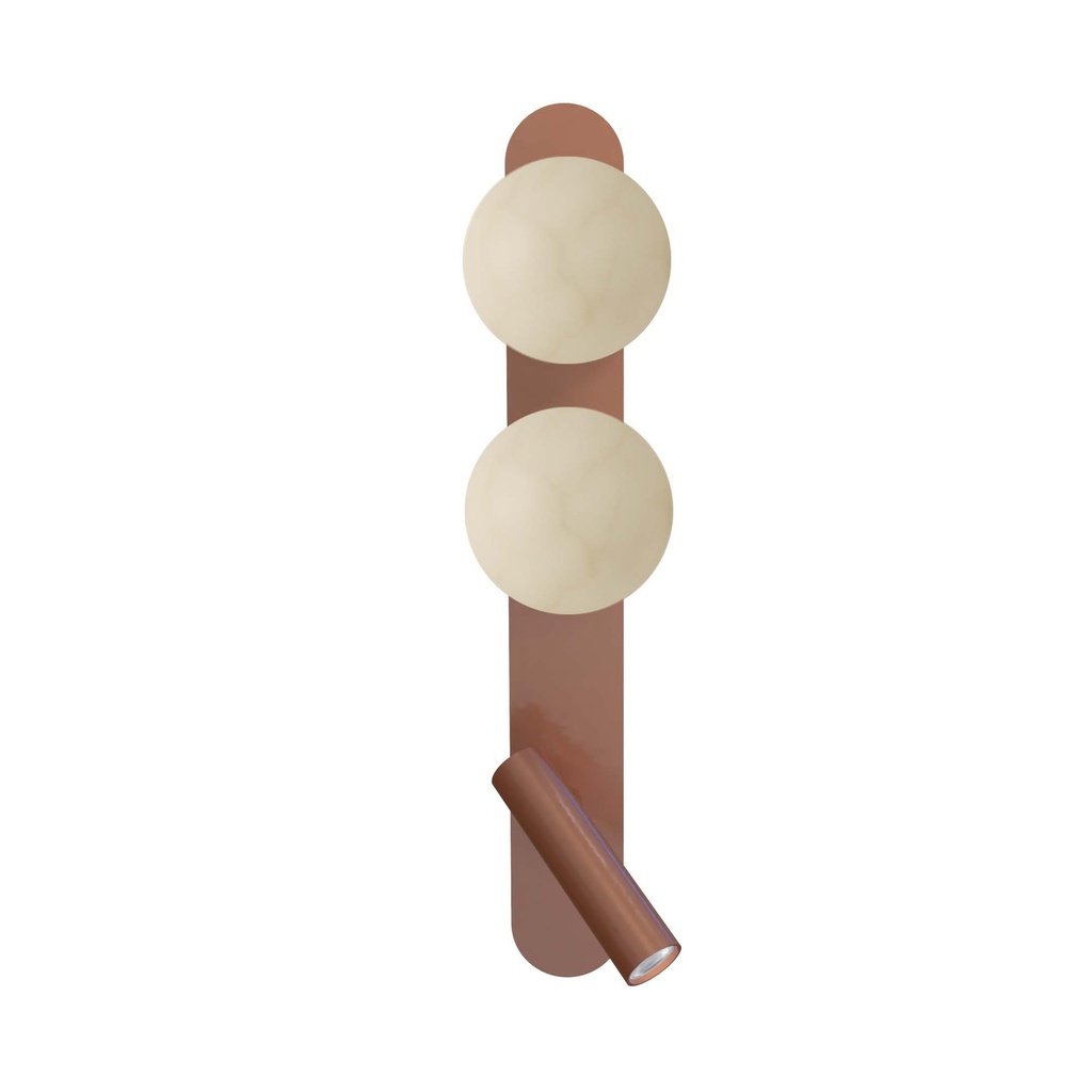 ROBIN 10614 | BUBBLE WALL ALABASTER - COPPER