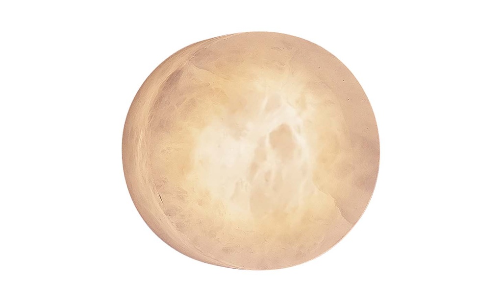 ROBIN 09809 | ROCK WALL CEILING 18 27K IP44 - BLACK BASE / ALABASTER SHADE