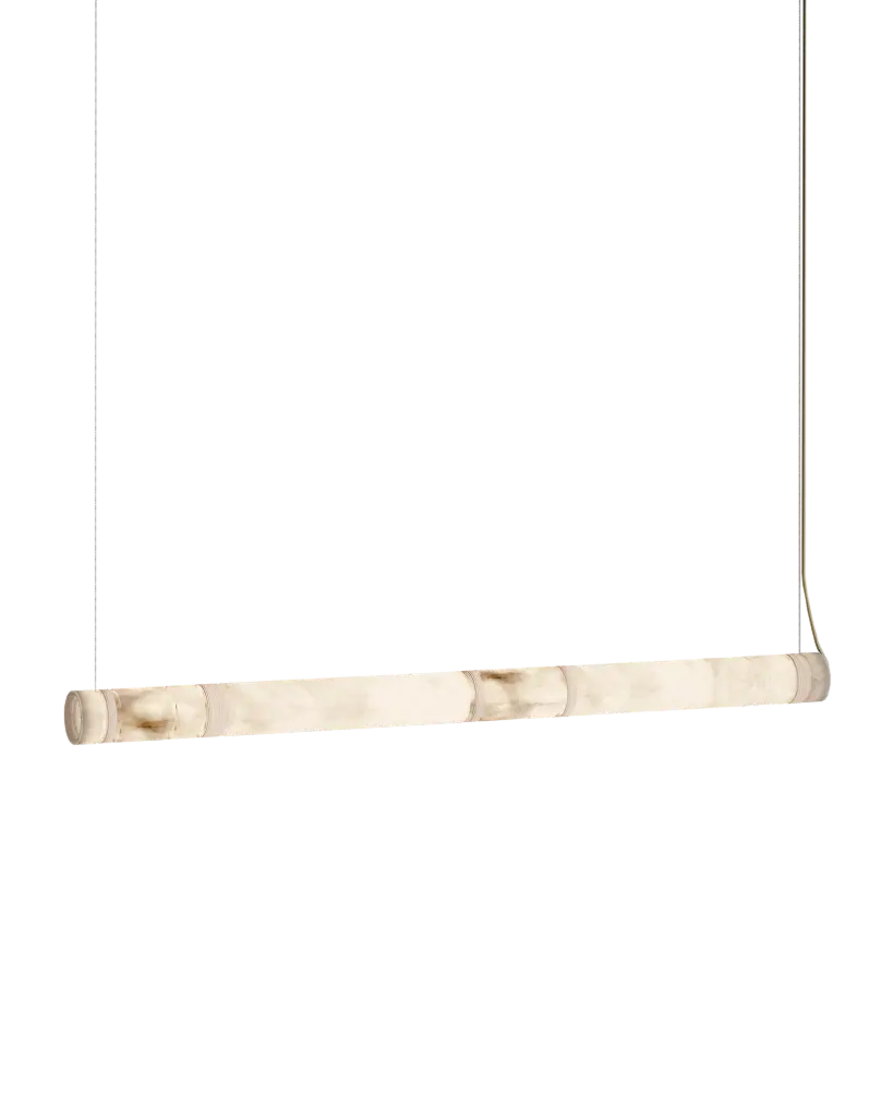ROBIN 12595 | BOWIE PENDANT 130 - ALABASTER - 2700°K
