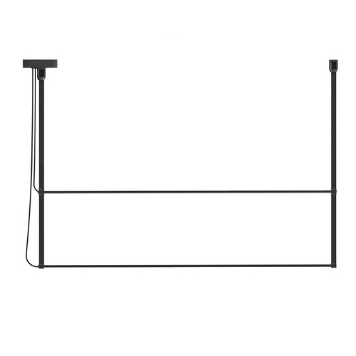 [ROB-10409] ROBIN 10409 | RENÉ PENDANT HORIZONTAL DUO 120 - MATTE BLACK