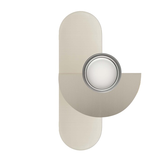 [ROB-11581] ROBIN 11581 | BRERA WALL ARCO MEZZO - BRUSHED WARM STEEL