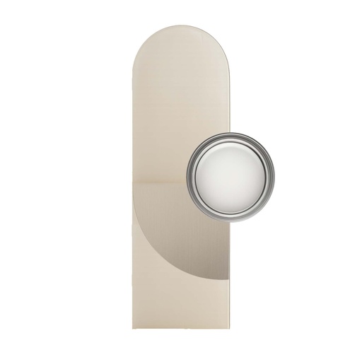 [ROB-11635] ROBIN 11635 | BRERA WALL LINEA QUARTO - BRUSHED WARM STEEL
