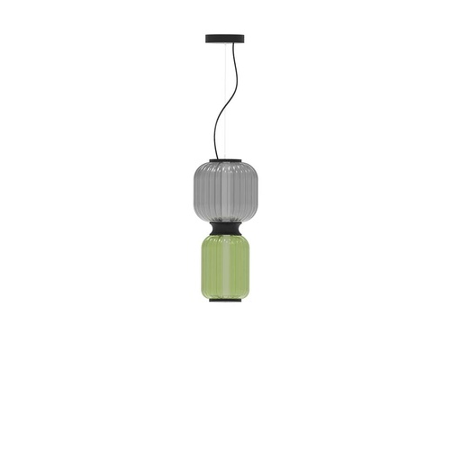 [ROB-10744-2700] ROBIN 10744-2700 | GREENBERRY PENDANT - GREEN & GREY - 2700°K