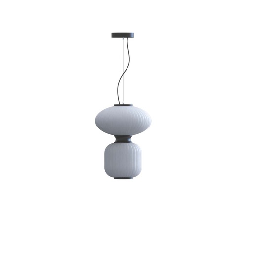 [ROB-10669-2700] ROBIN 10669-2700 | WHITEBERRY PENDANT GLOW - MATTE BLACK - 2700°K